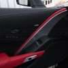 C7 corvette driver door leather trim piece upholstery wide view