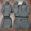2011-2022Jeep Grand Cherokee Leather Seat Interior Kit - Black - Rear seat upholstery w/ Armrest