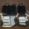Jeep Grand Cherokee rear seat upholsrey flipped