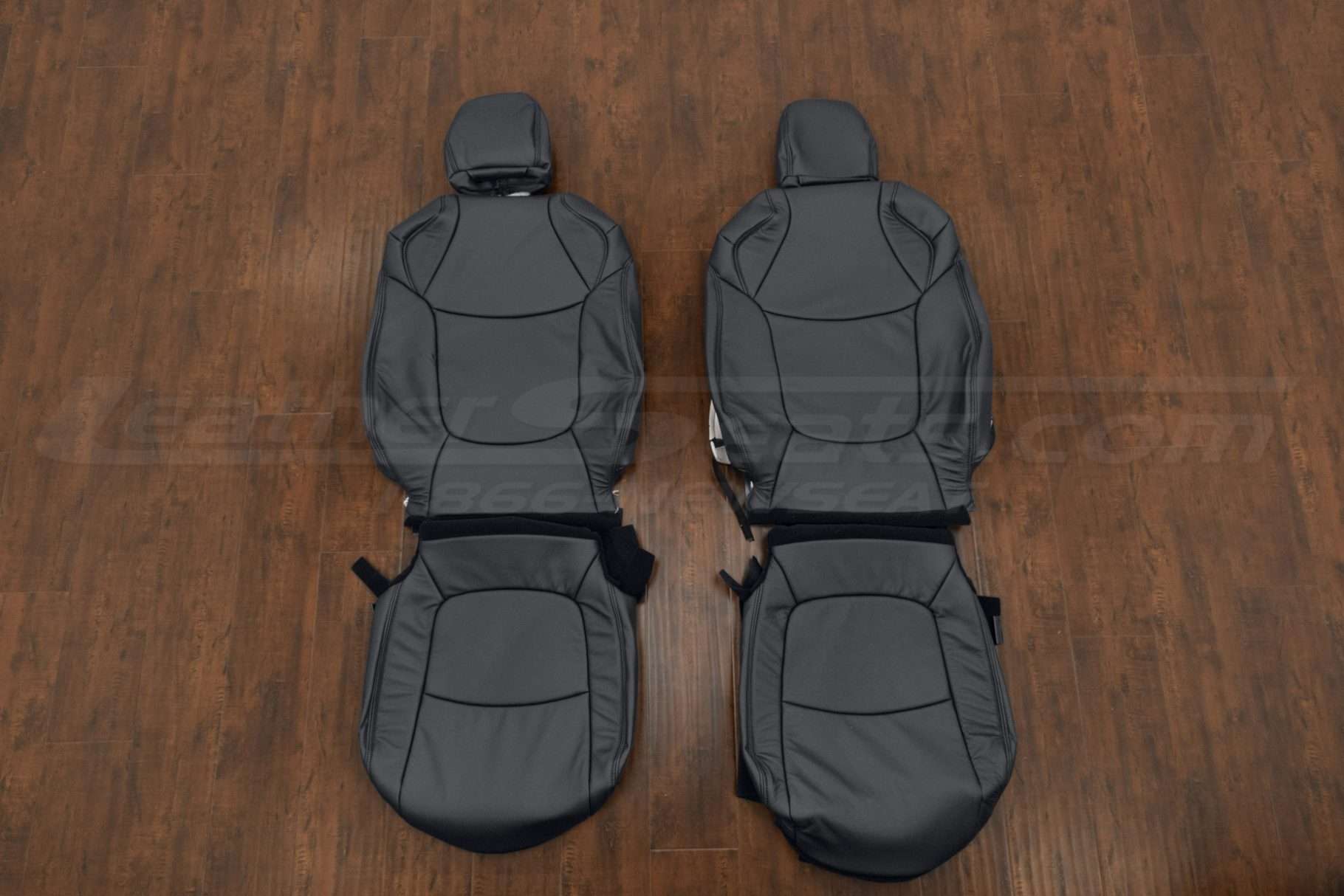 2021-2024 Toyota Sienna Van Leather Seat Interior Kit - Lapis - Front seat upholstery