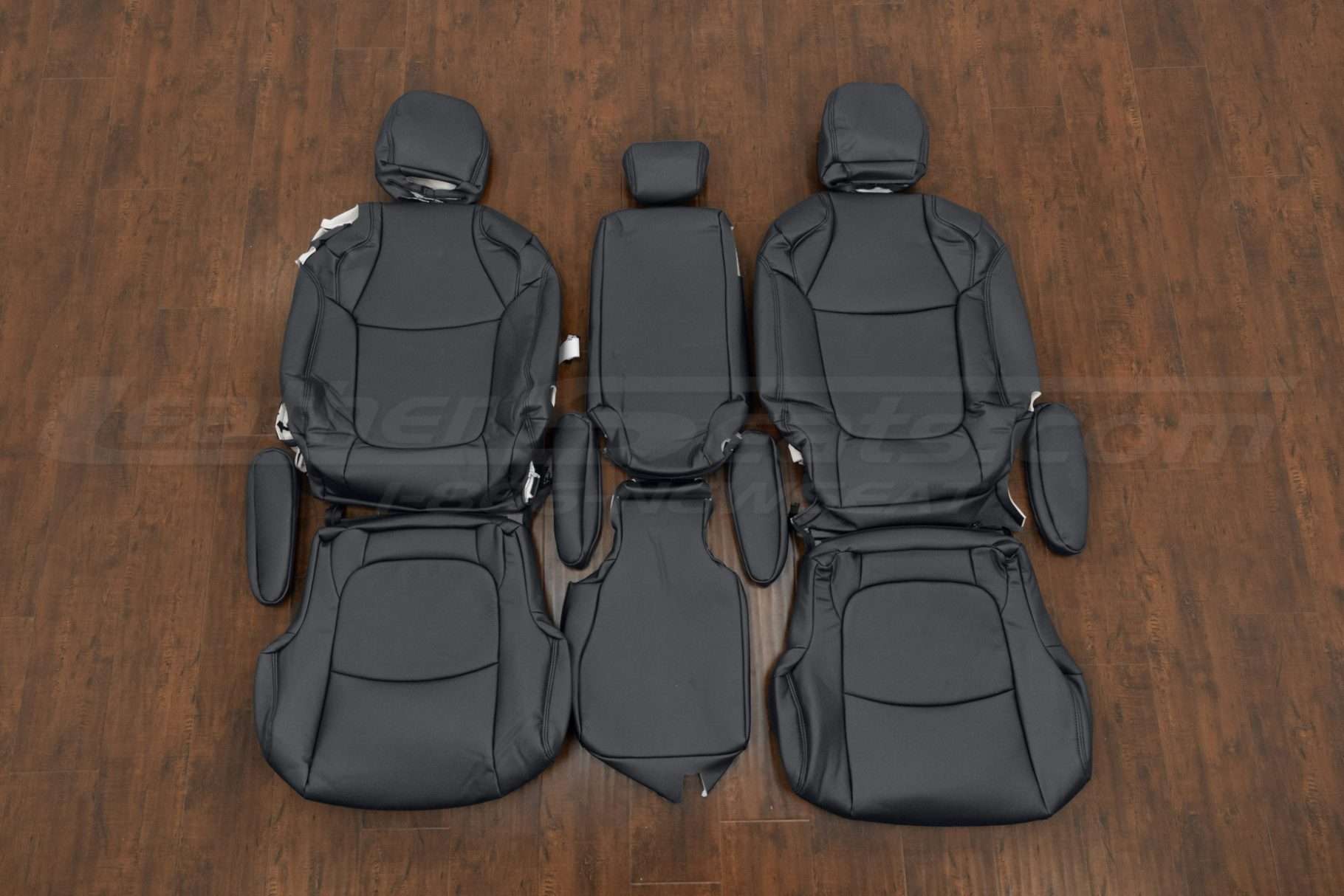 Toyota Sienna Van leather seat interior kit - Lapis - Middle row 40/20/40 with armrests