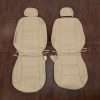 2015-2017 Toyota Camry leather seat interior kit - Parchment - Front seat upholstery