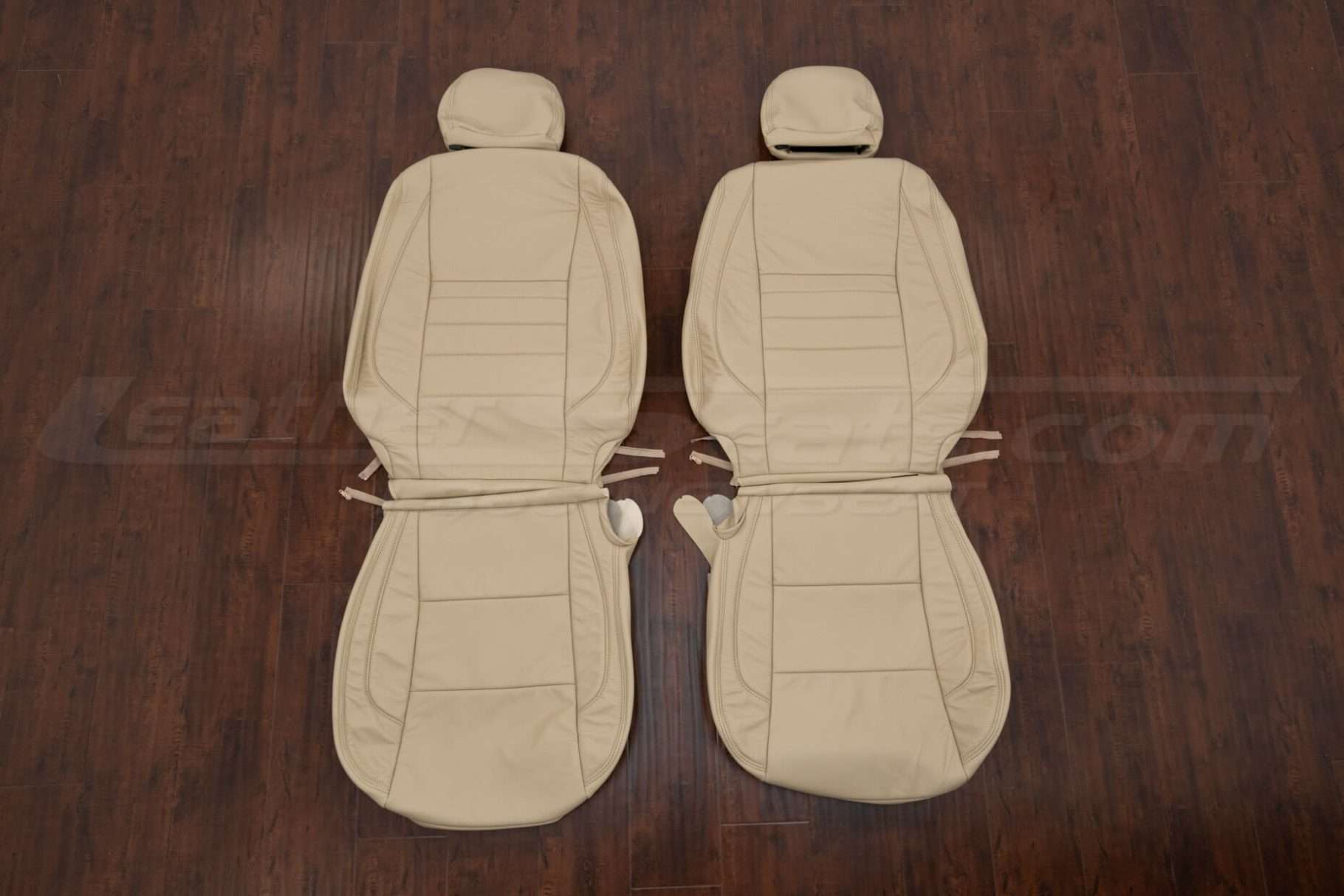 2015-2017 Toyota Camry leather seat interior kit - Parchment - Front seat upholstery