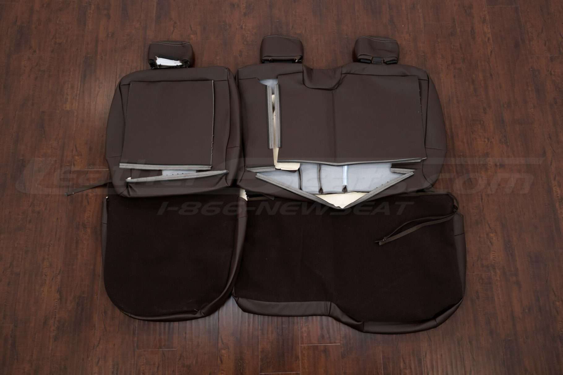 Rear seat 60/40 upholstery flipped