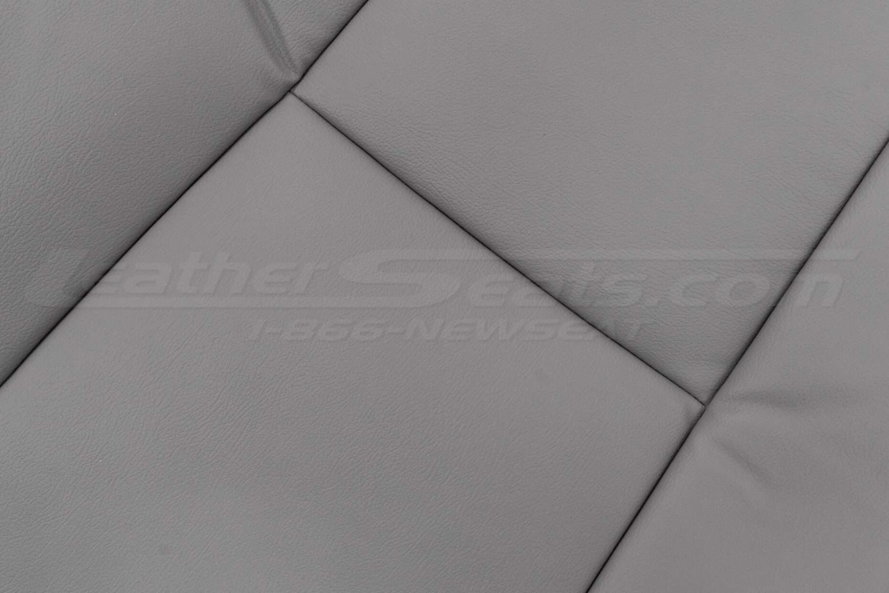 Vinyl backrest texture close-up