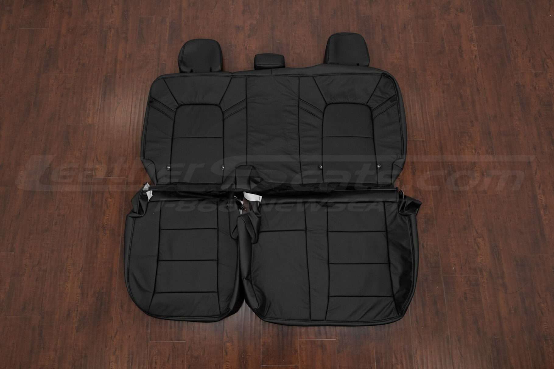 2023-2024 Chevrolet Colorado custom leather interior kit - Black - Rear seat upholstery