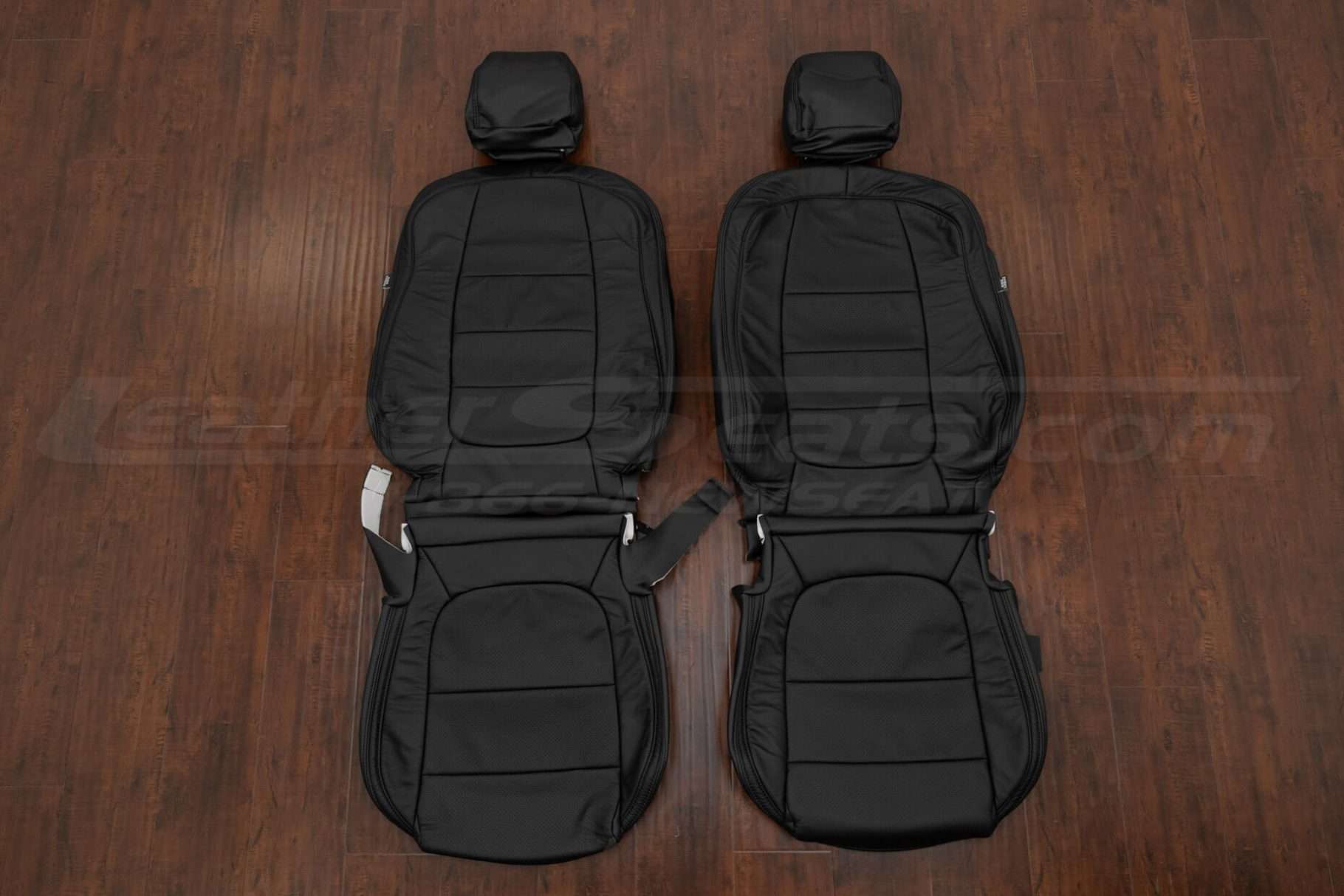 2016-2017 Mazda 6 Sedan leather seat upholstery kit - Black - front seat upholstery