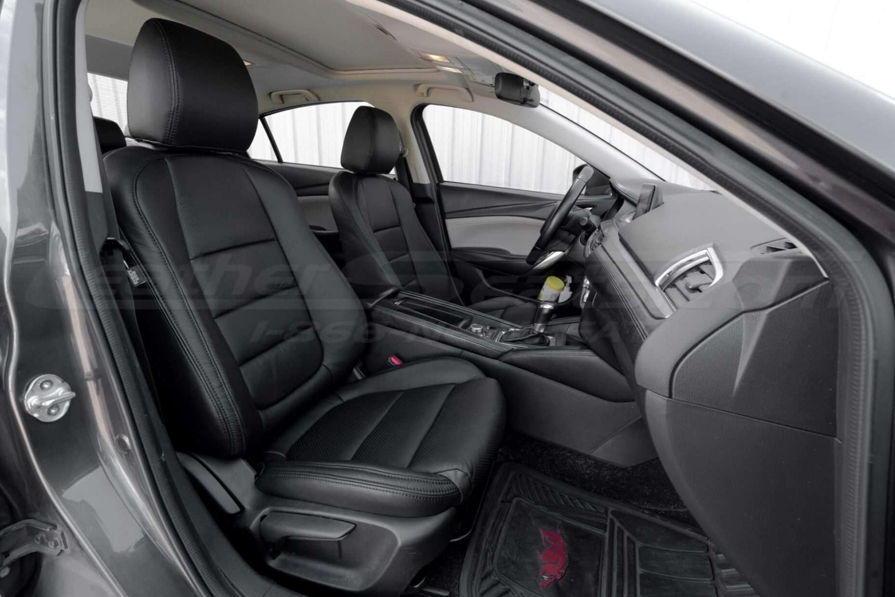 2016-2017 Mazda 6 Sedan with Installed Black leather seats - Front passenger seat
