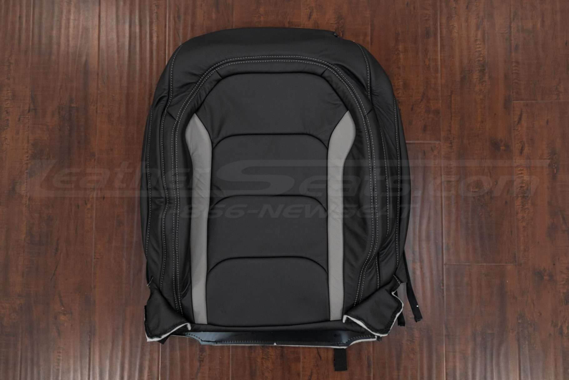 Leather backrest upholstery for Chevy Camaro