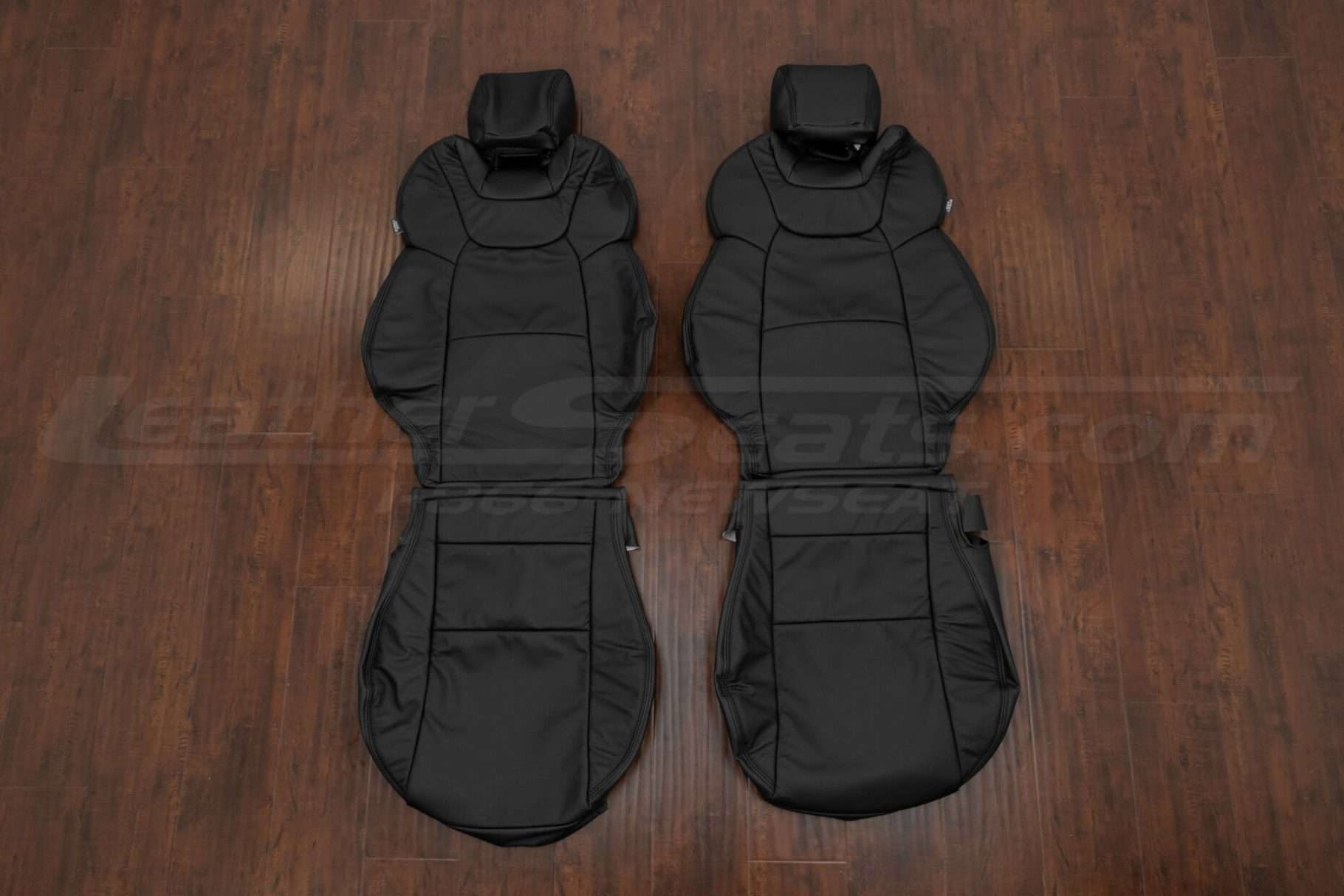 2010-2016 Hyundai Genesis Coupe 2.0T Leather seat interior kit - Black - Front seat uphosltery