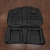 Hyundai Genesis leather interior kit - Black - Rear seat upholstery