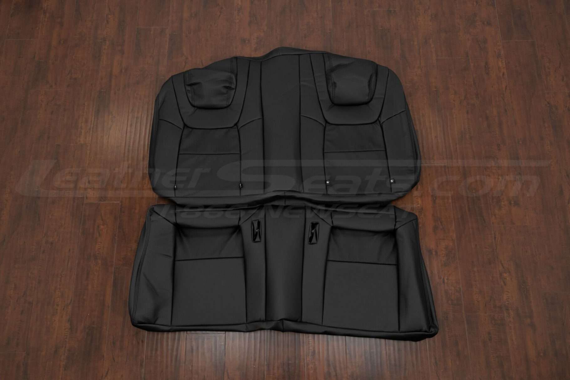 Hyundai Genesis leather interior kit - Black - Rear seat upholstery