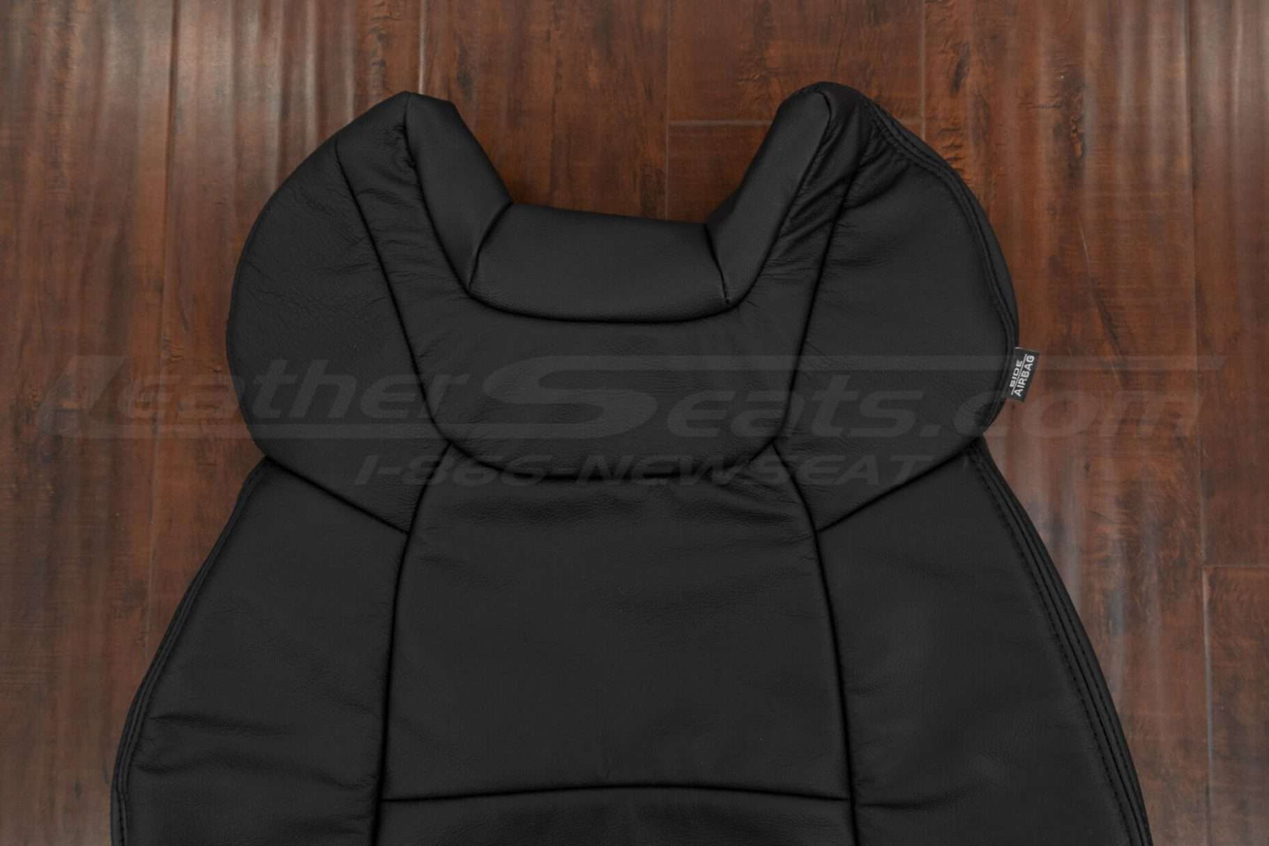 Upper section of front backrest