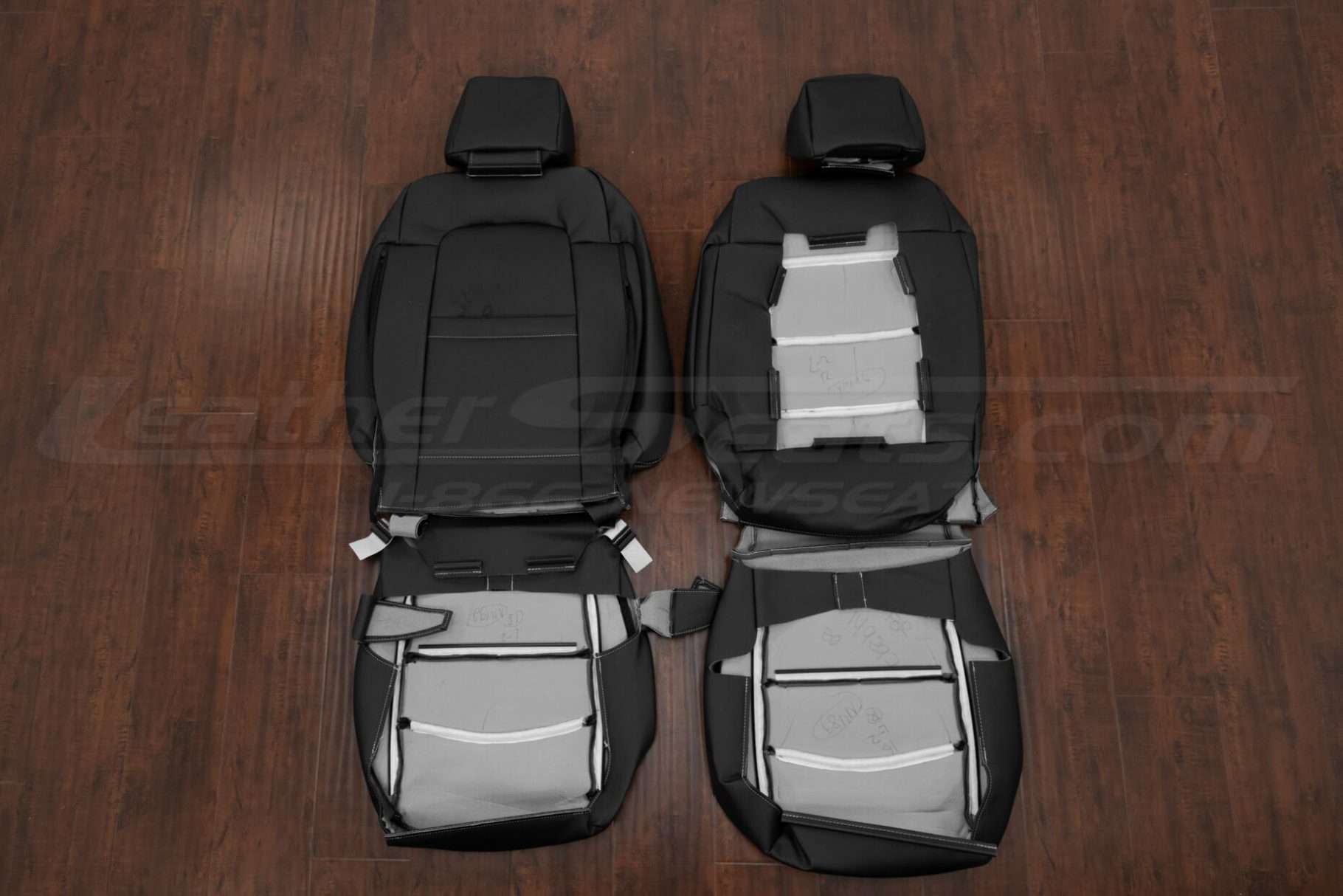 Front seat upholstery flipped for GMC Terrain