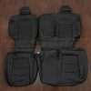 2018-2024 GMC Terrain leather seat upholstery kit - Black - Rear seat upholstery w/ Armrest