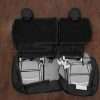 Back view of 60/40 rear seat upholstery