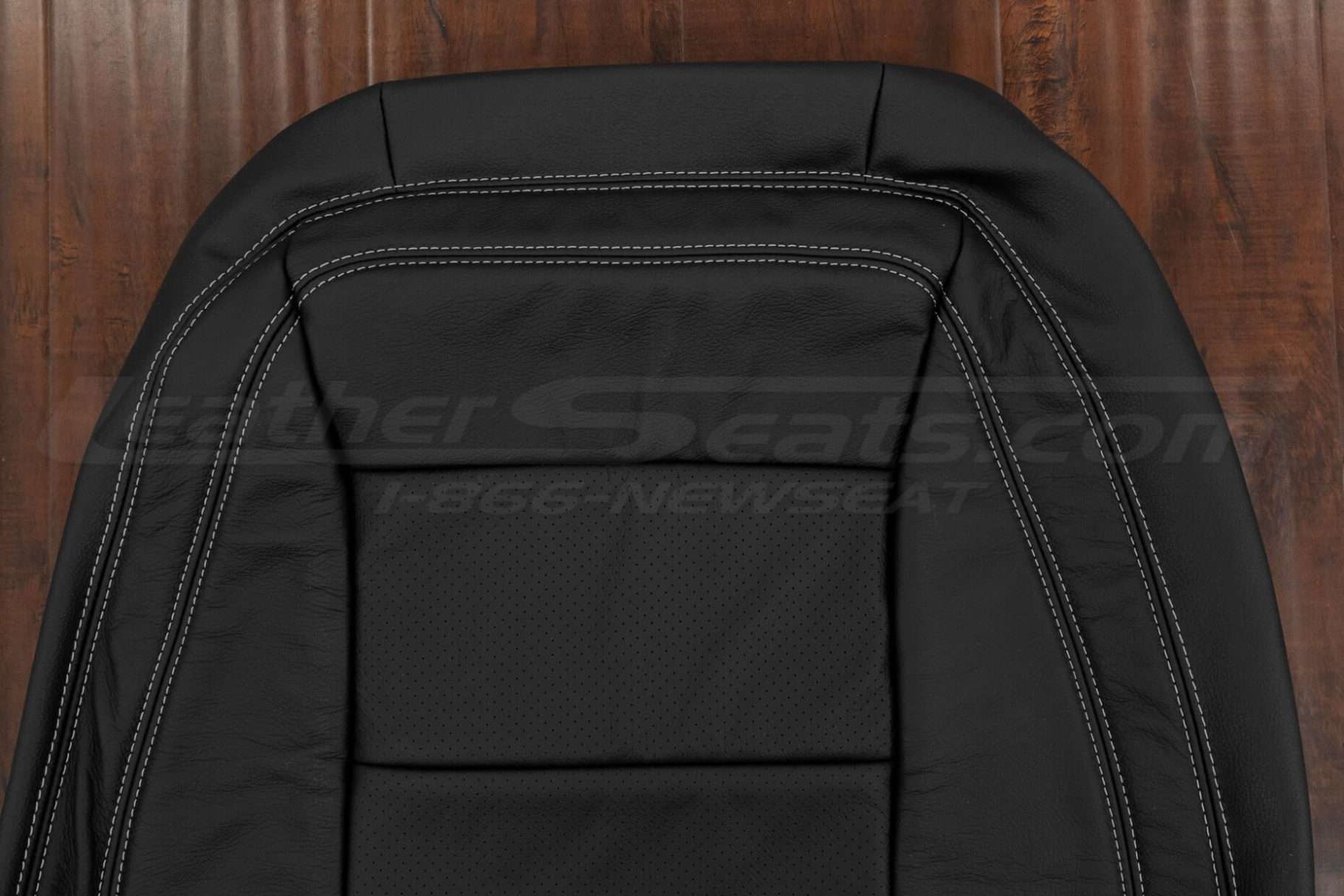 Upper section of backrest upholstery