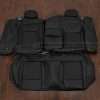 2014-2016 Chevy Malibu leather seat upholstery kit - Black - Rear seat upholstery with Armrest and Bolsters