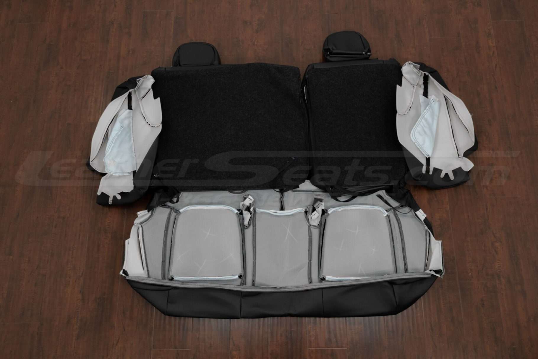 Rear seat uphosltery & Bolsters flipped