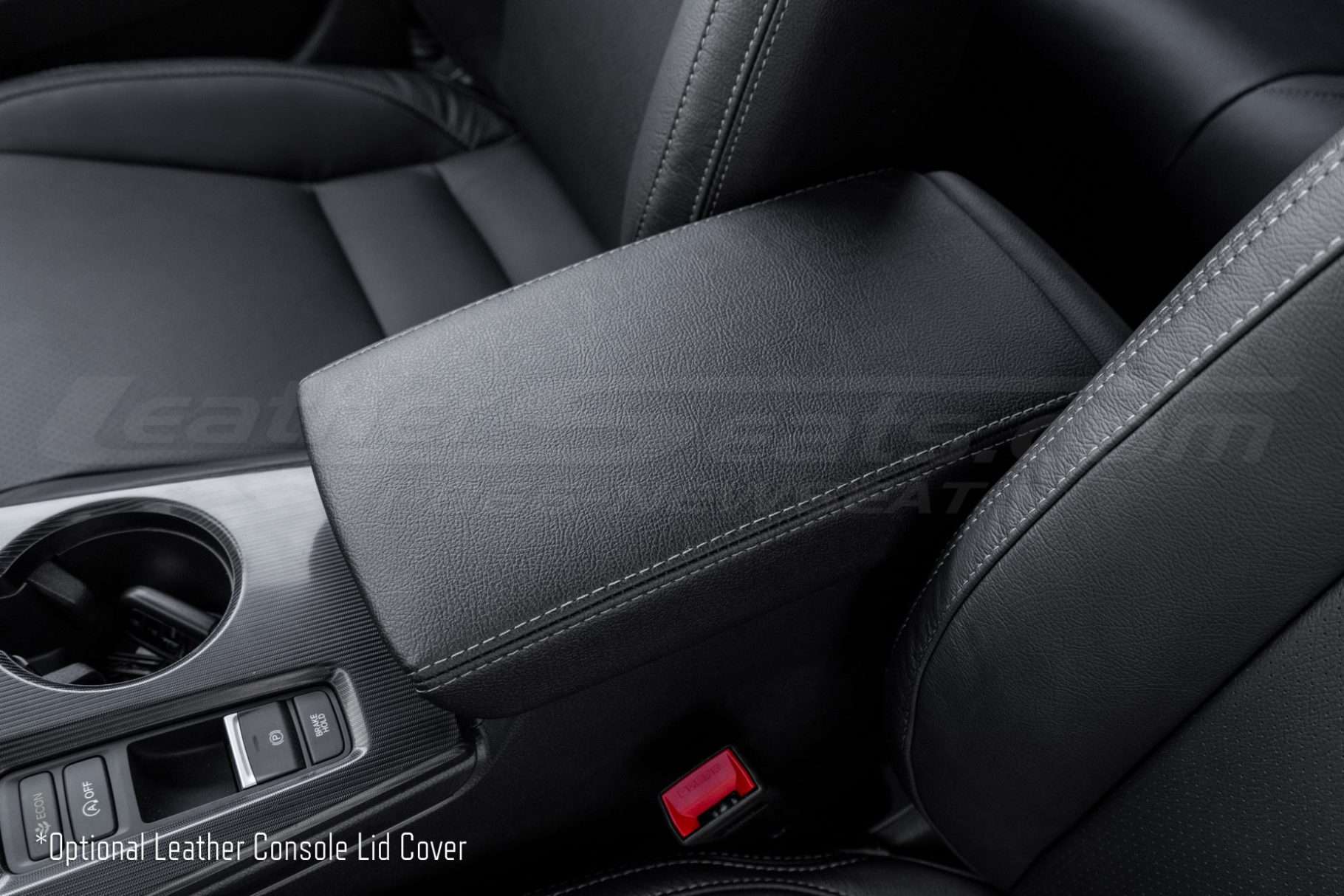 Optional Leather console lid cover for 2022-2024 Honda Civic
