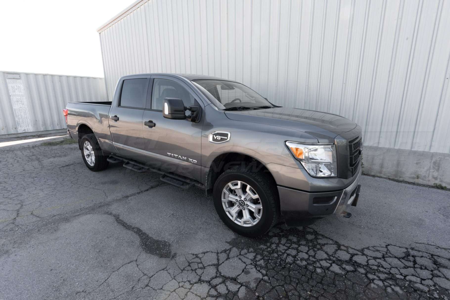 Nissan Titan XD Exterior in Grey