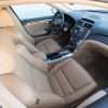 Top-down view of doeskin leather in Acura TL
