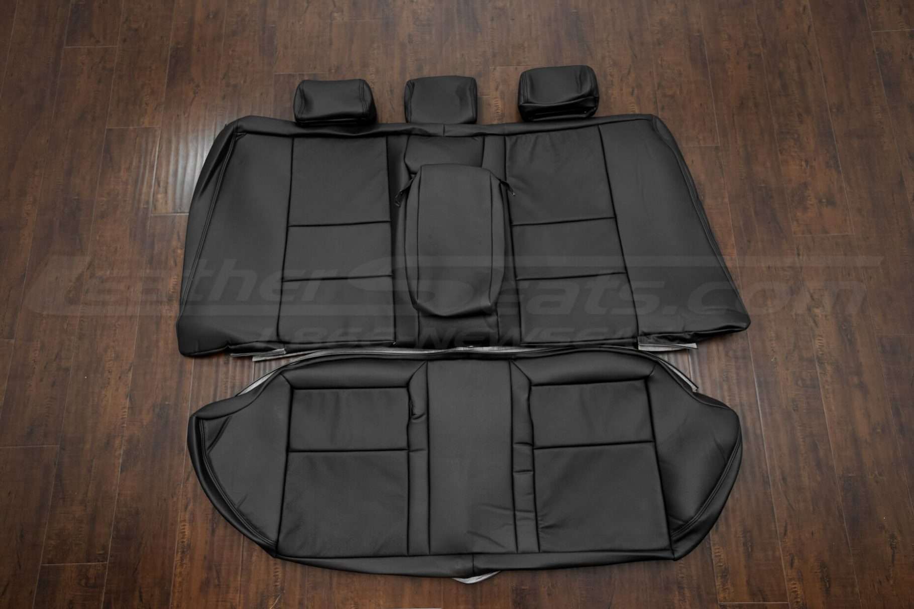 2001-2004 Lexus IS300 Sedan Leather Seat Interior kit - Black - Rear seat uphoslery with Armrest