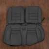 1999-2004 Ford Mustang GT Coupe/Convertible LEather seat interior kit - Dark Graphite - Rear seat uphosltery