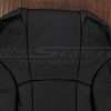 Upper section of backrest upholstery