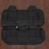 2012-2013 Chevy Malibu leather seat interior kit - Black - Rear seat uphosltery