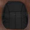 Chevy Malibu black leather backrest