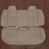 2012-2013 Chevrolet Impala leather seat interior kit - Ivory - Rear seat upholstery