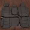 2009-2012 Dodge Ram Crew Cab & Quad Cab leather interior kit - Java - Rear seat uphosltery with Armrest