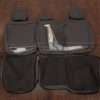 Rear seat uphosltery kit flipped
