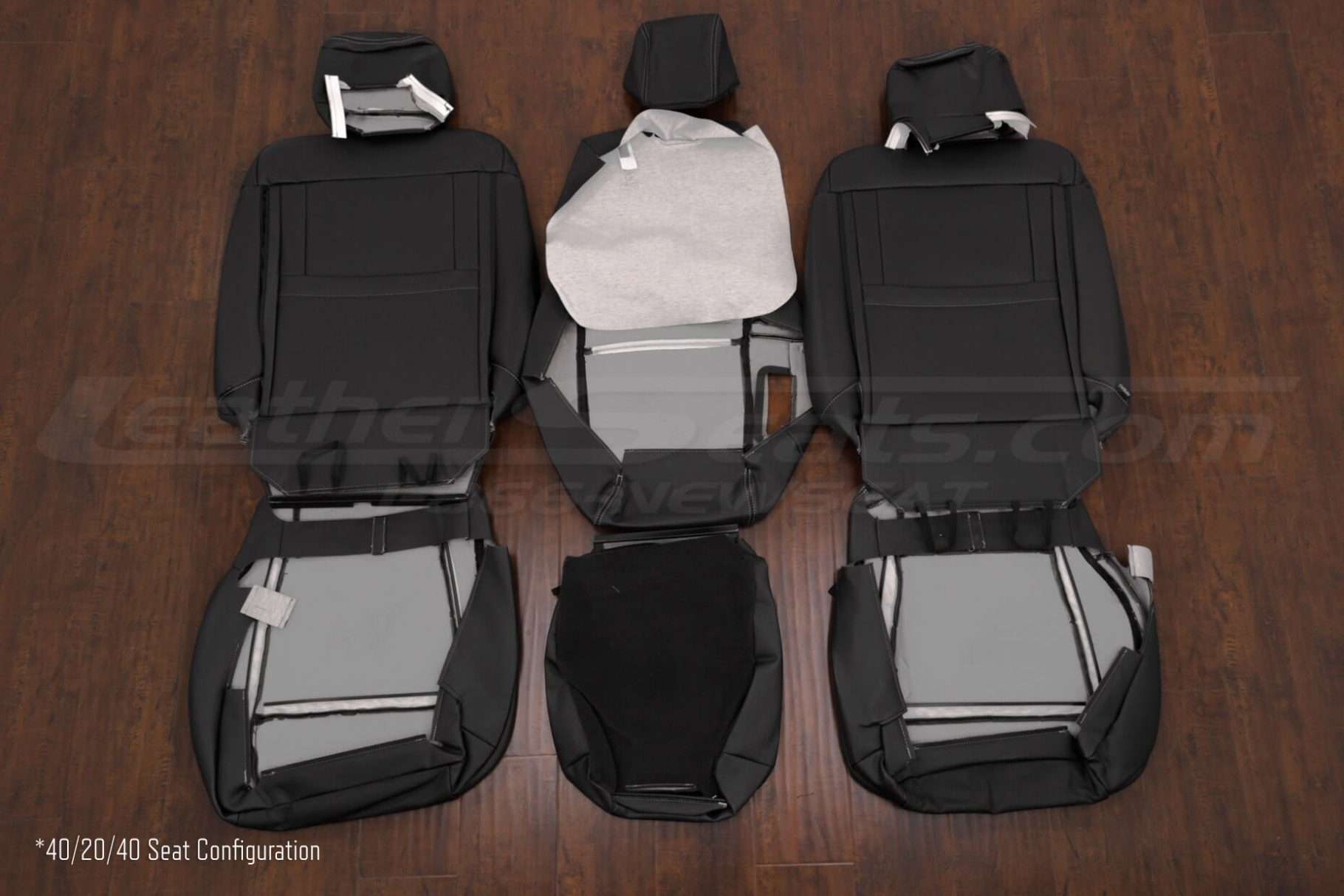 Back view of 40/20/40 Seat Configuration