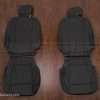 Ford Superduty leather interior kit - Black - Front seat bucket seats