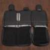 Rear seat uphosltery flipped