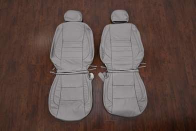 2015-2017 Toyota Camry leather seat upholstery kit - Ash - Featured image