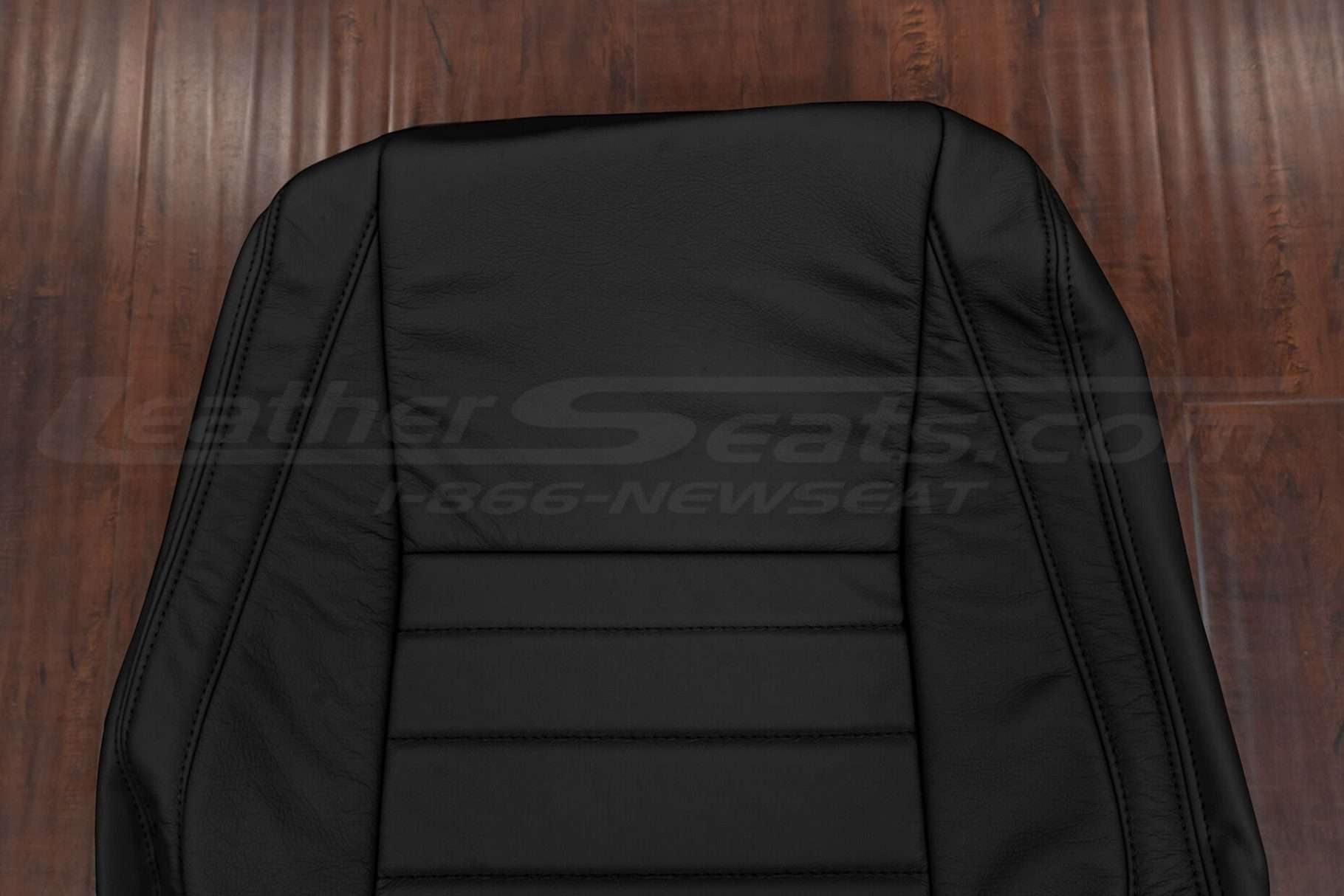 Upper section of Toyota Camry backrest upholstery in Black