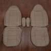 2001 Ford Superduty leather seat kit - Desert - Front seat upholstery with armrests