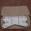 Rear seat desert upholstery flipped
