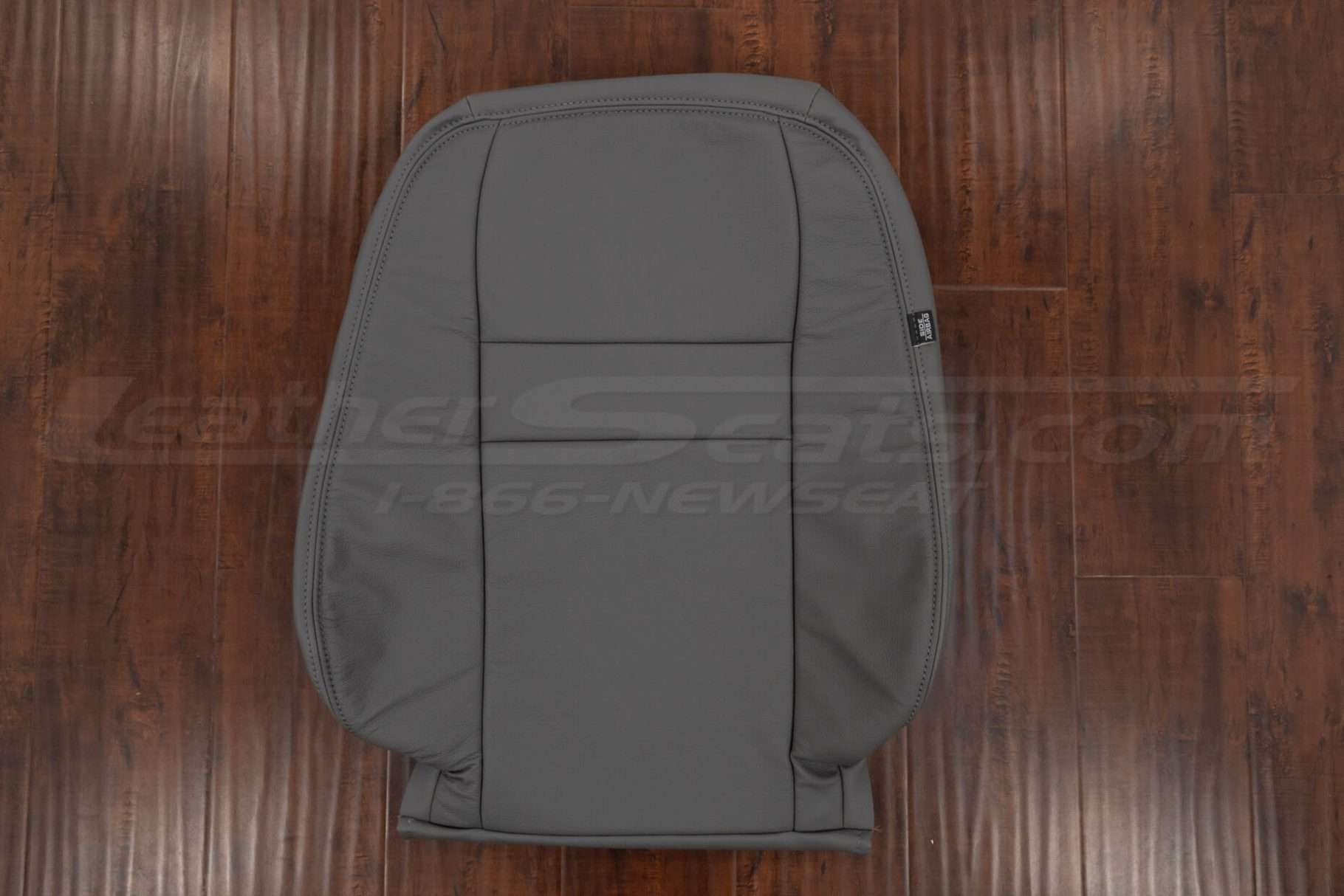 Light Grey front backrest upholstery with matching stitching