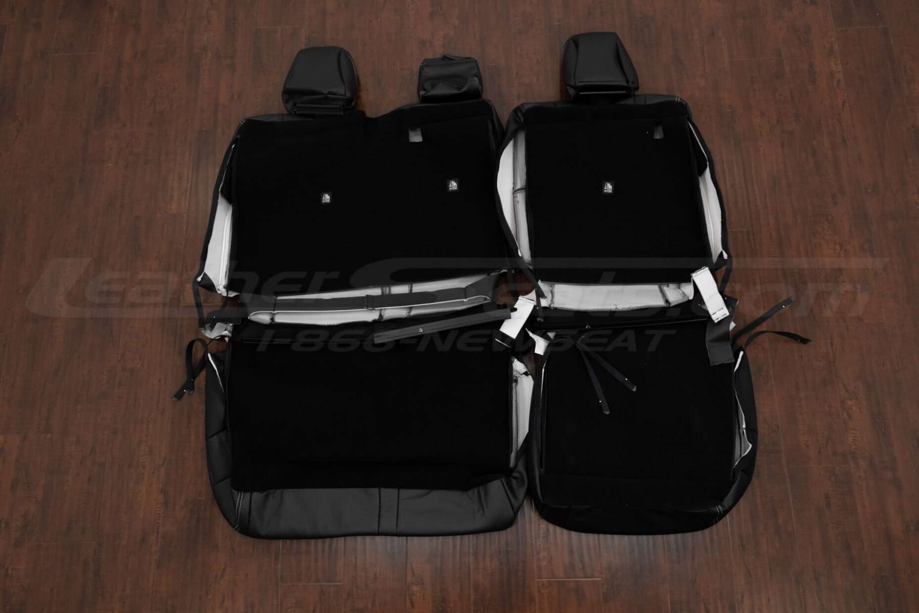 Back view of 4th gen tacoma leather upholstery