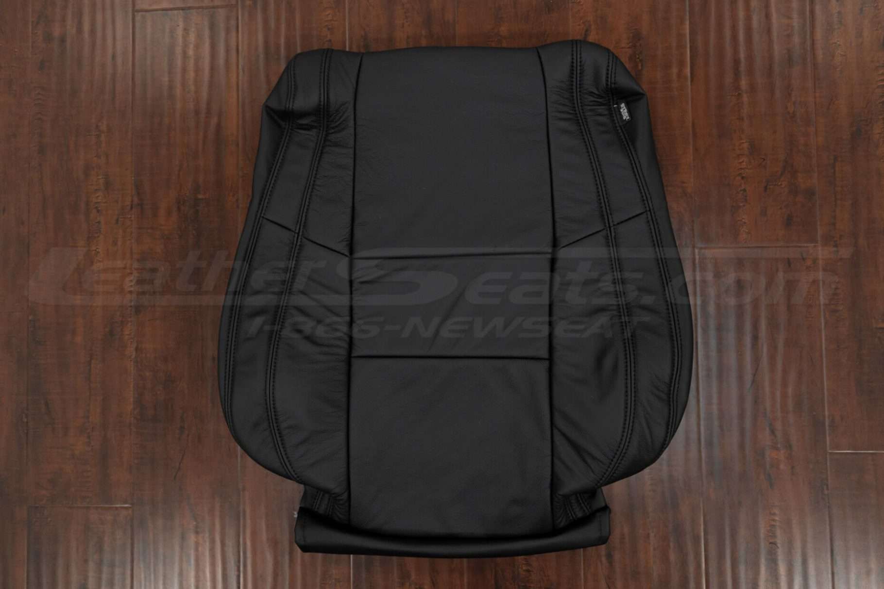 Black leather backrest upholstery for Jeep Grand Cherokee