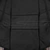 Insert section of leather backrest upholstery
