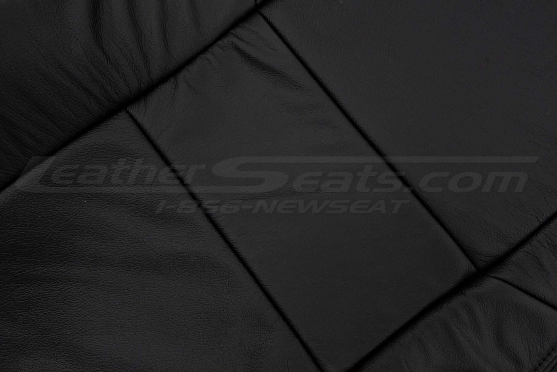 Black Jeep GRand Cherokee leather texture