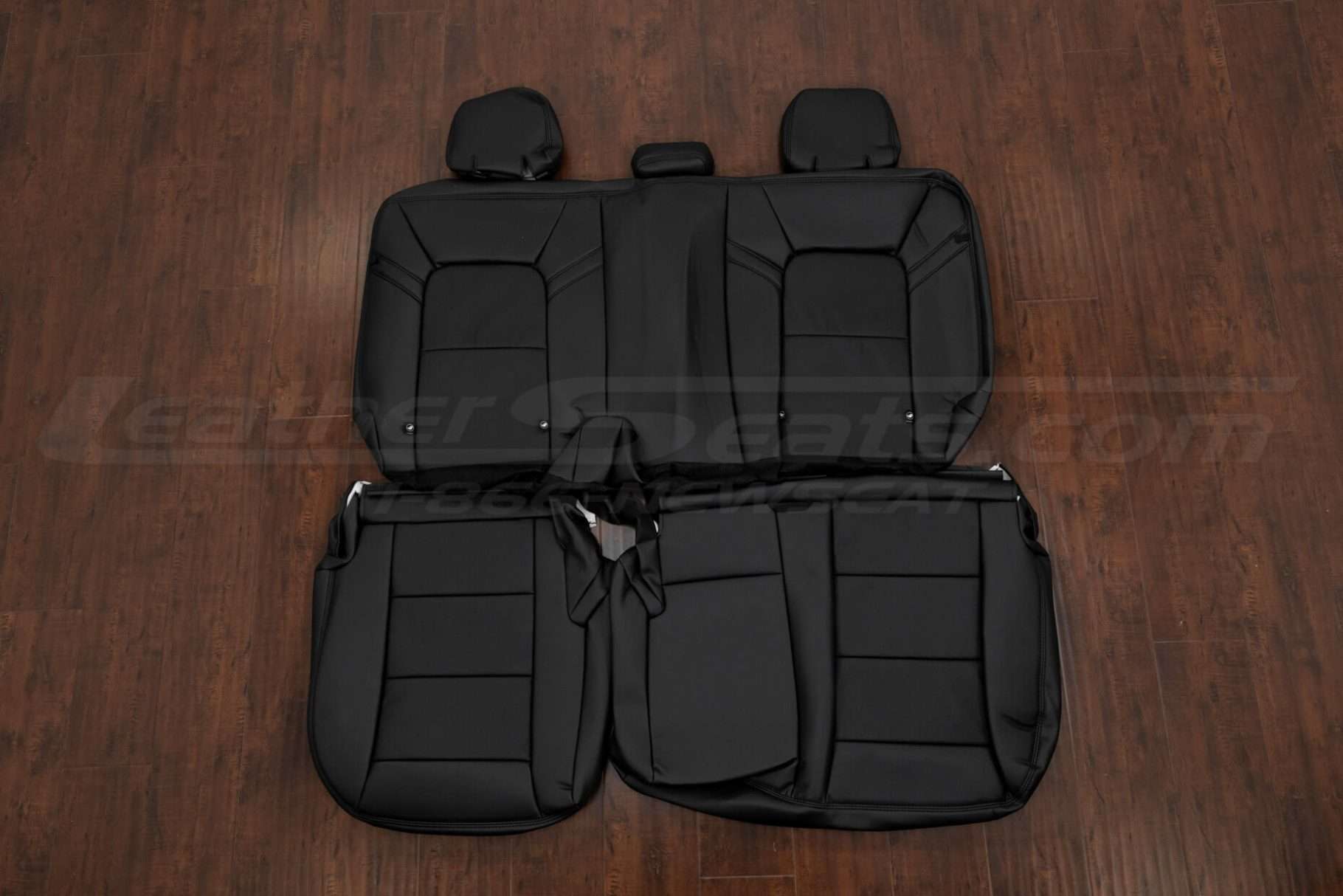 2023 GMC Canyon & Chevrolet Colorado leather seat interior kit - Black - rear seat uphostery