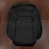 Black leather backrest upholstery for GMC Canyon and Chevrolet Colorado