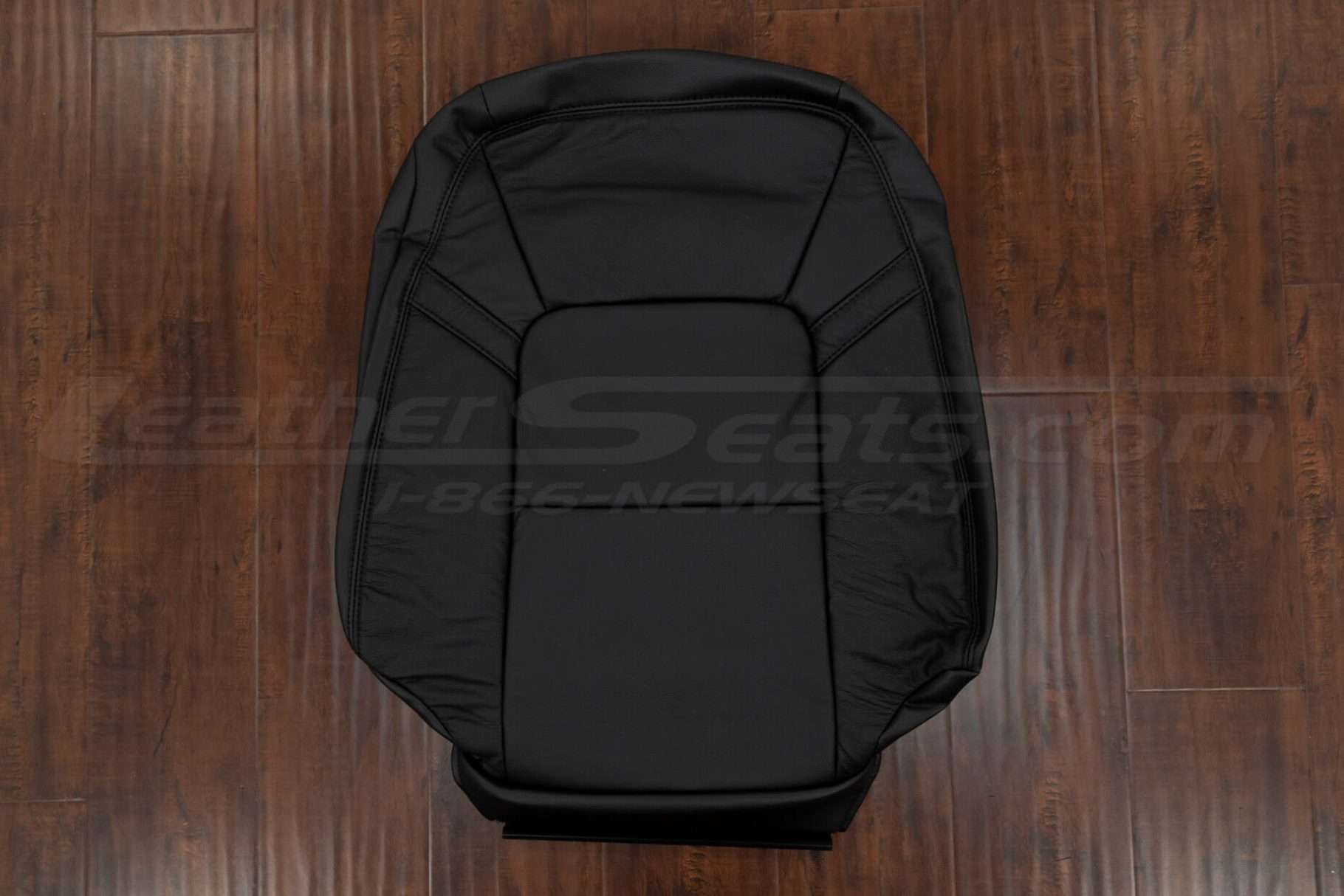 Black leather backrest upholstery for GMC Canyon and Chevrolet Colorado
