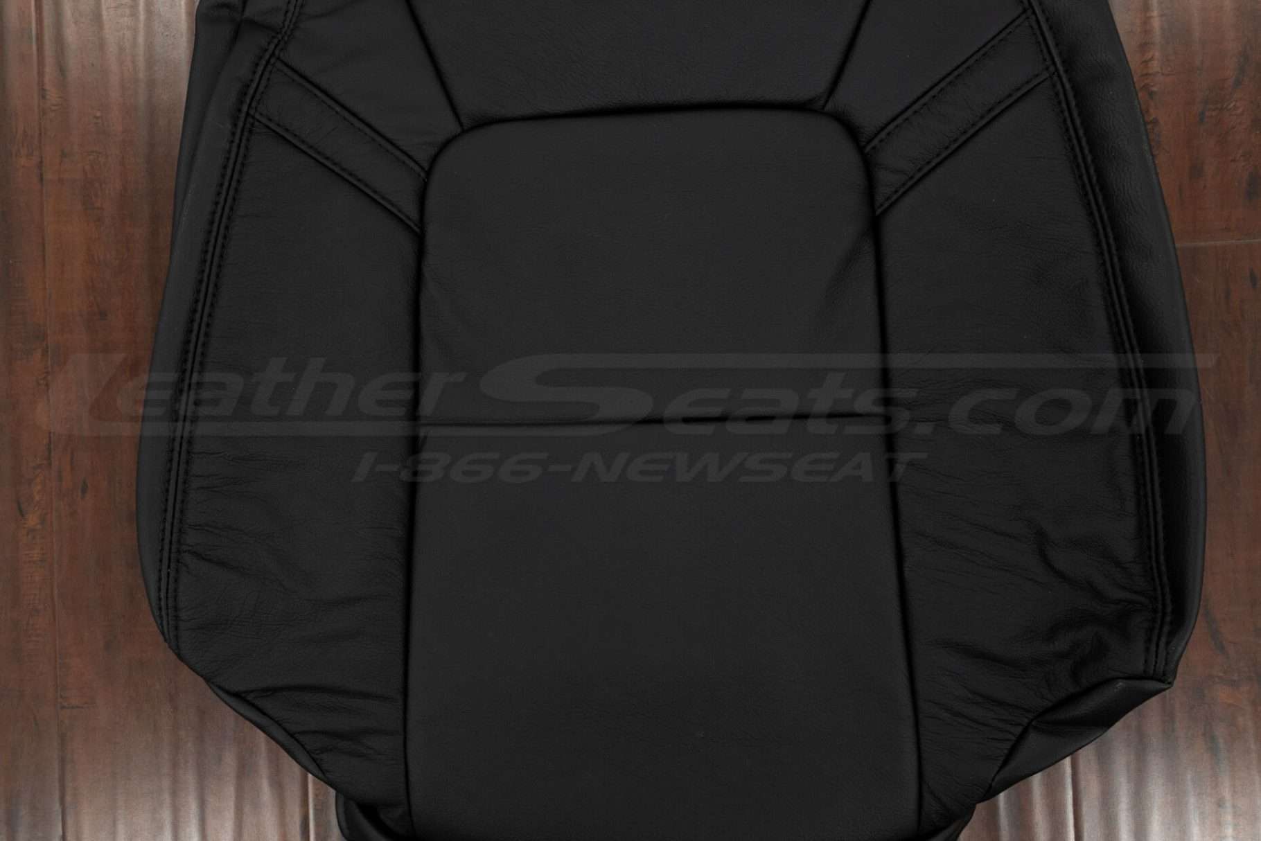 Insert section of backrest upholstery